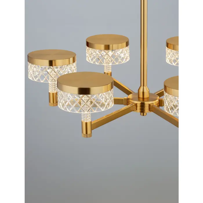 BION VISILICA LED/3000K/38W/2399Lm/BRASS GOLD