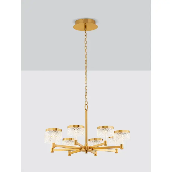 BION VISILICA LED/3000K/48W/3094Lm/BRASS GOLD