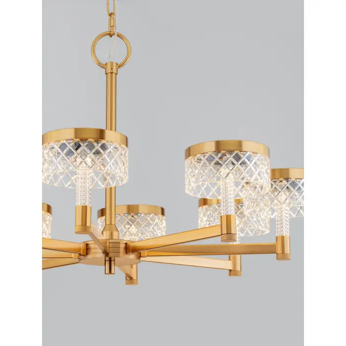 BION VISILICA LED/3000K/48W/3094Lm/BRASS GOLD
