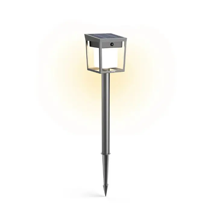 BLAISE PHILIPS solarna LED svjetiljka LK kvadratna 30K antracit IR
