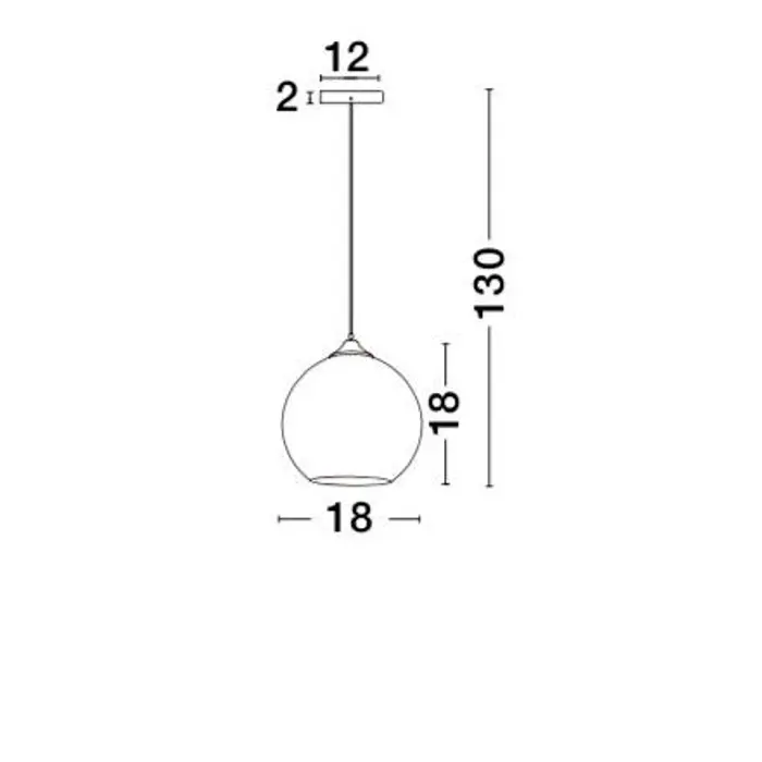 BLAZE VISILICA E27 /IP20/BAKAR