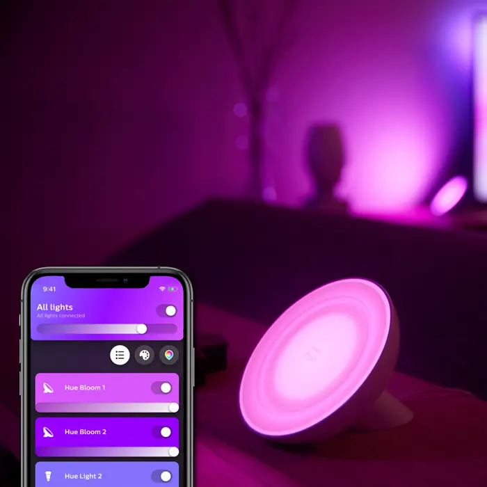 BLOOM PHILIPS HUE prijenosna LED svjetiljka GEN4 bijela