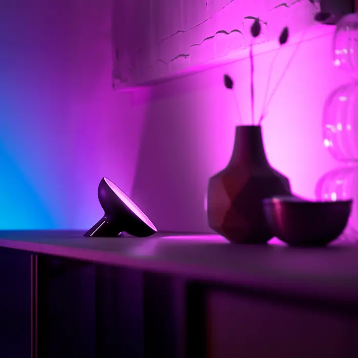BLOOM PHILIPS HUE prijenosna LED svjetiljka GEN4 crna