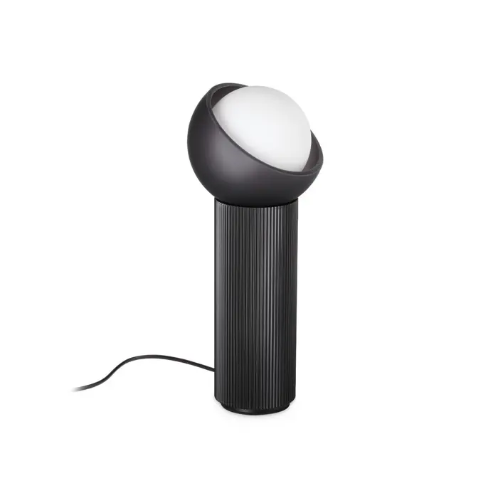 BLOOM TL1 VELIKA STOLNA SVJETILJKA CRNA G9 1X4W