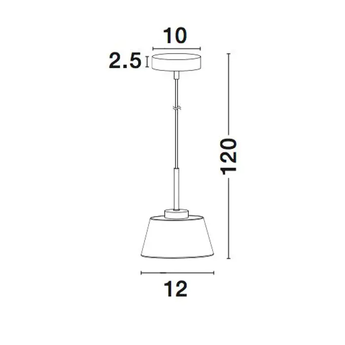 BOCCALE VISILICA G9 /IP20/KROM & PROZIRNA