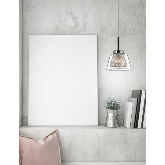 BOCCALE VISILICA G9 /IP20/KROM & PROZIRNA