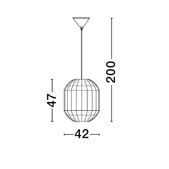 BOLA VISILICA E27/12W/NATURAL