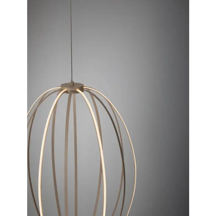 BREA Visilica Triac dimabilna LED 46 W siva