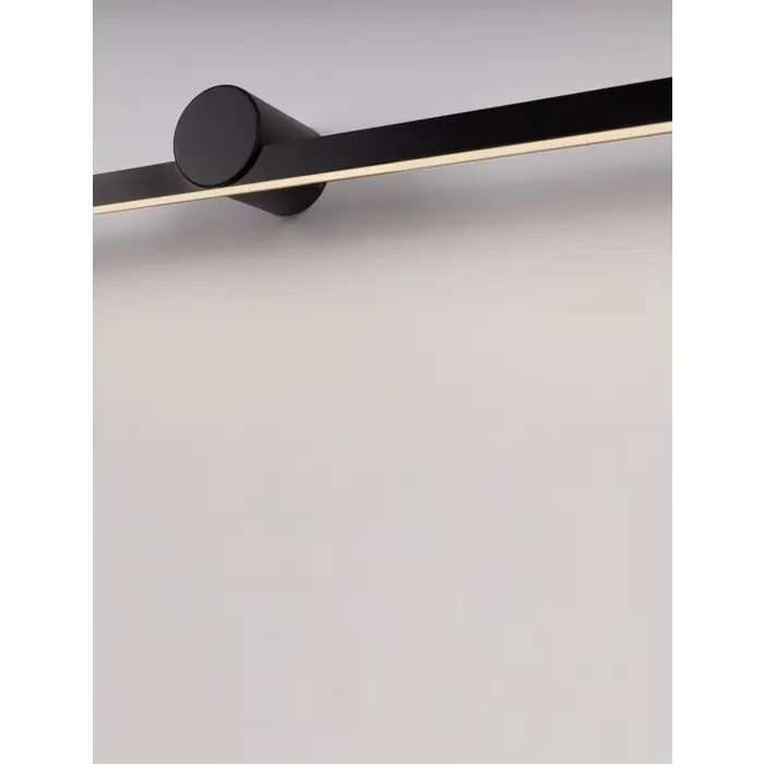 BREGGO ZIDNA LAMPA LED /3000K/17W/890Lm/CRNA