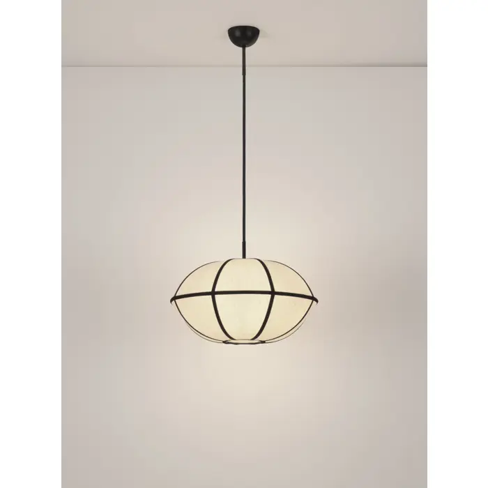 BRERA 45 Visilica Grlo E27 1x12 W IP20 crna/bež