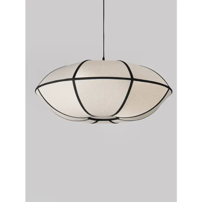 BRERA 70 Visilica Grlo E27 1x12 W IP20 crna/bež