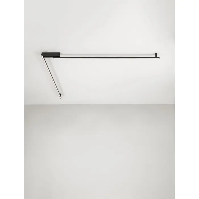 BRIANA LED STROPNA SVJETILJKA CRNA 29W IP20 3000K TRIAK PRIGUŠLJIVA