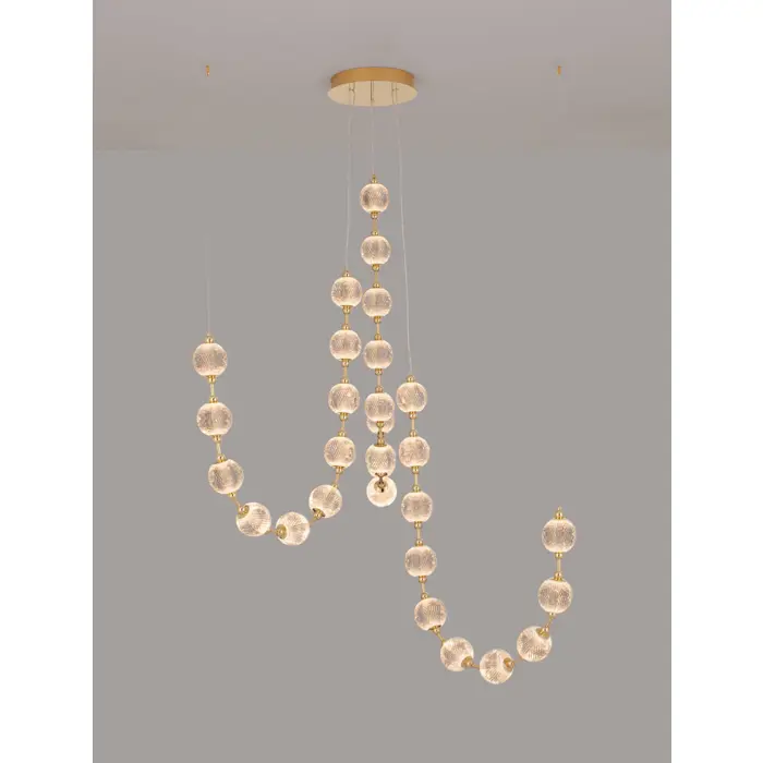 BRILLANTE VISILICA LED 134W/3200K/8530lm/DIMM/IP20/ZLATNA