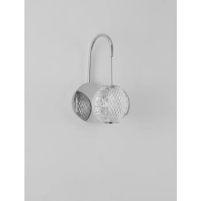 BRILLANTE ZIDNA LAMPA LED 4W/3200K/205lm/IP20/KROM