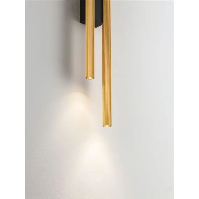 BRILLIA ZIDNA LED SVJETILJKA ZLATNA 11W IP20 CCT 2700-3000-4000K