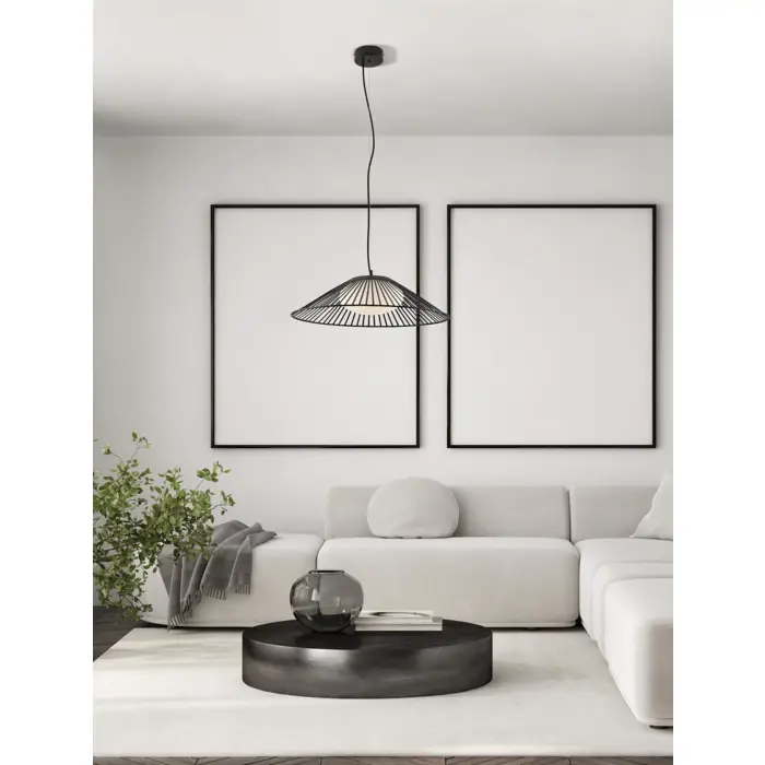 BRUME VISILICA LED/3000K/21W/963Lm/CRNA