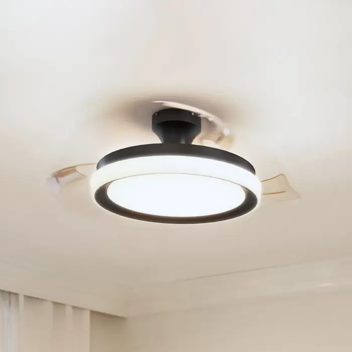 BLISS PHILIPS LED stropni ventilator DC 28W+35W crni + daljinski upravljač