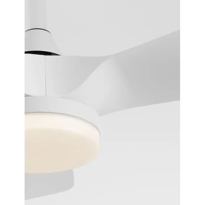CAELIA BIJELI VENTILATOR S LED SVJETILJKOM I DALJINSKIM 20+30W IP20 CCT