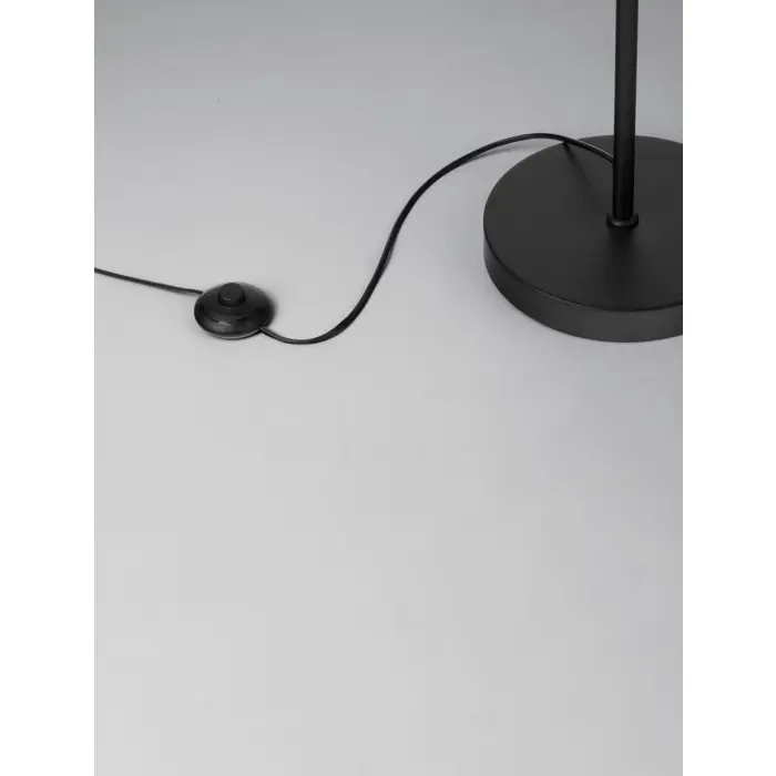 CARO STAJAĆA LAMPA E27/12W/CRNA & BROWN