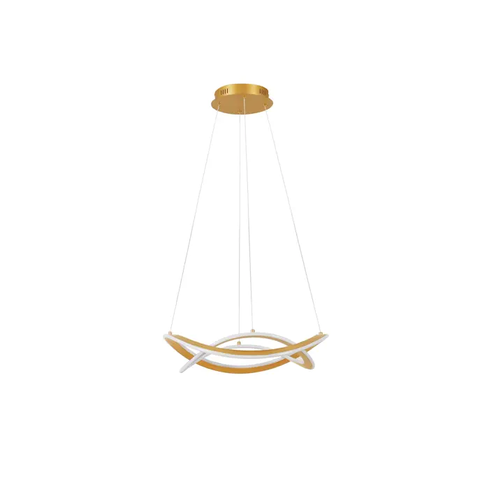 CELESTIA VISILICA LED/3000K/87W/3141Lm/BRASS GOLD