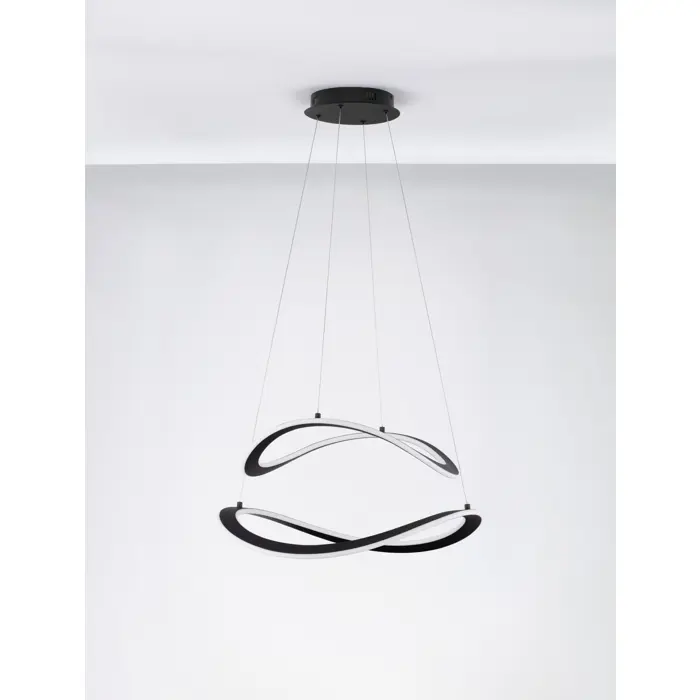 CELESTIA VISILICA LED/3000K/87W/3141Lm/CRNA