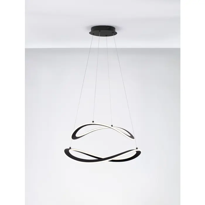 CELESTIA VISILICA LED/3000K/87W/3141Lm/CRNA