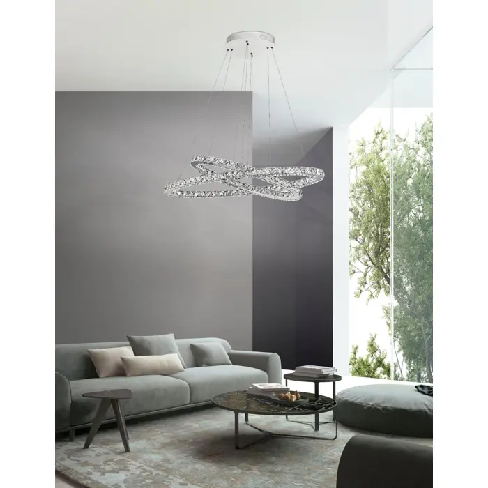 CELINE VISILICA LED 40W/3500K/2400lm/IP20/KROM