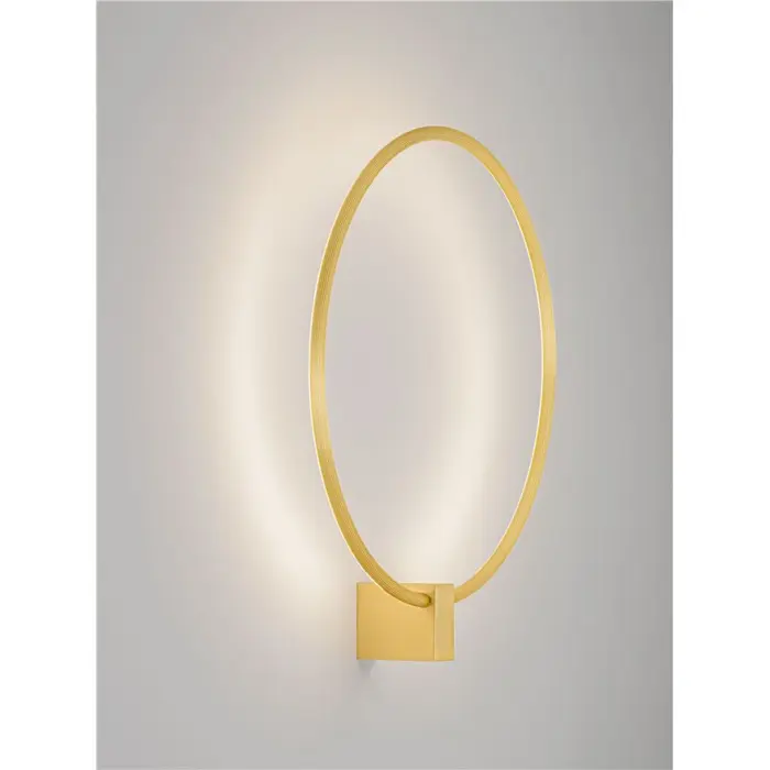 CERCIO ZIDNA LED SVJETILJKA ZLATNA 21W IP20 CCT 2700-3000-4000K