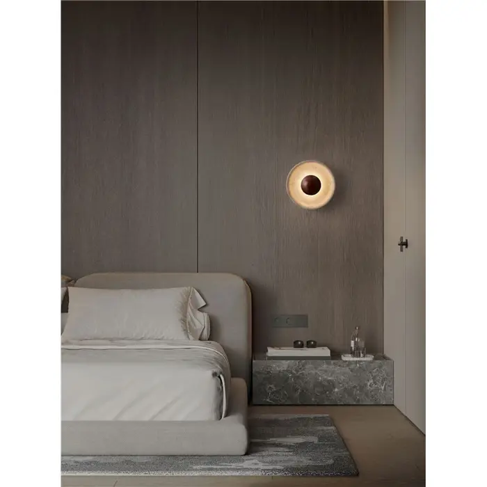 CERIO ZIDNA LED SVJETILJKA TRAVERTIN/SMEĐE DRVO 4W IP20 3000K