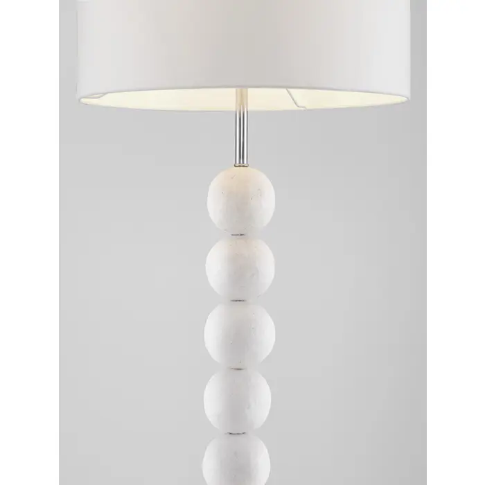 CHAMOIS STOLNA LAMPA BIJELA LED E27 1x12Watt 100-240Volt