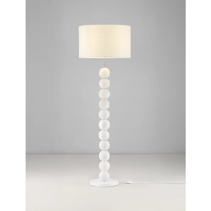 CHAMOIS STOLNA LAMPA BIJELA LED E27 1x12Watt 100-240Volt