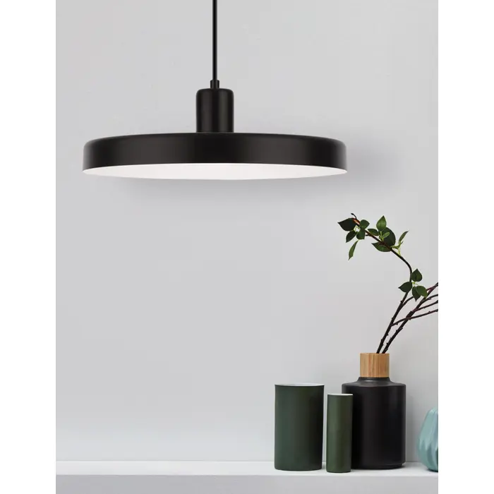 CHIOTO VISILICA E27 /IP20/MATT CRNA