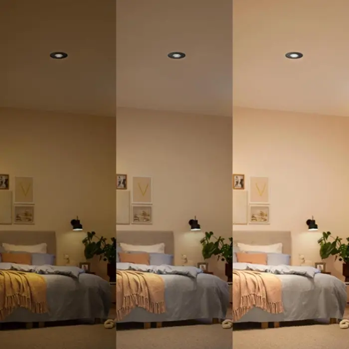 CILANTRO STEP PHILIPS LED downlight prigušiva 070 5W 27K crni