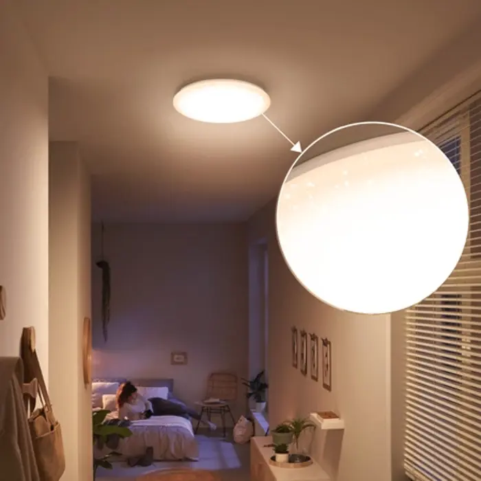 Moire PHILIPS LED stropna svjetiljka CL200 okrugla 10W 27K SP