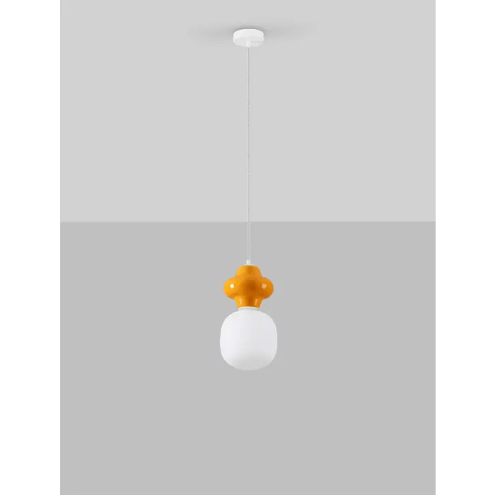 CLIO VISILICA LED E14/5W/NARANČASTA & BIJELA