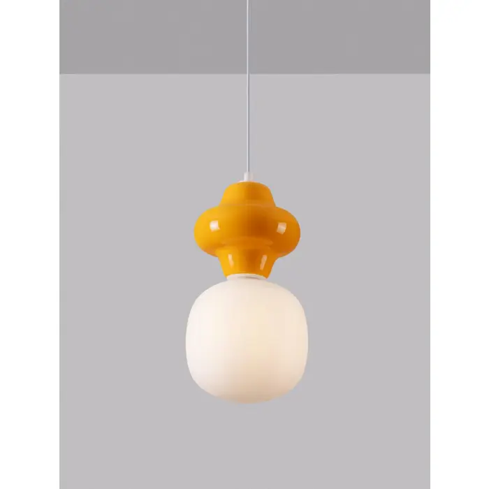 CLIO VISILICA LED E14/5W/NARANČASTA & BIJELA