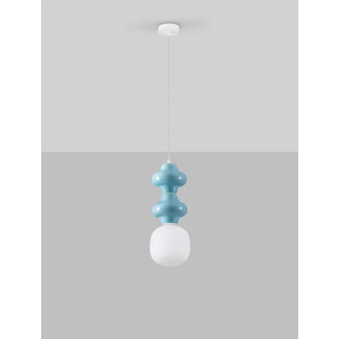 CLIO VISILICA LED E14/5W/PLAVA & BIJELA