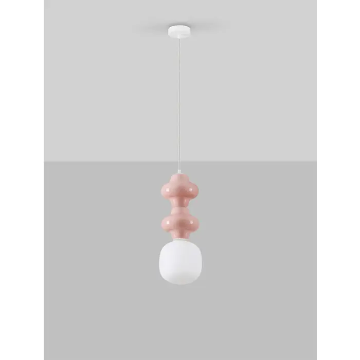 CLIO VISILICA LED E14/5W/ROZA & BIJELA