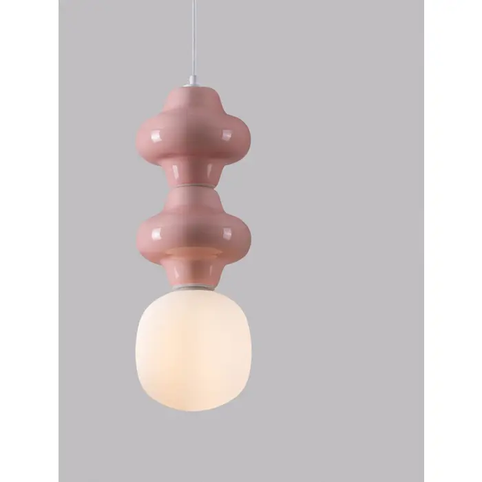 CLIO VISILICA LED E14/5W/ROZA & BIJELA