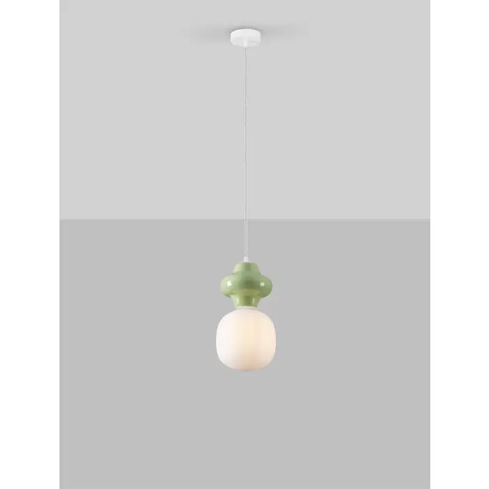 CLIO VISILICA LED E14/5W/ZELENA & BIJELA