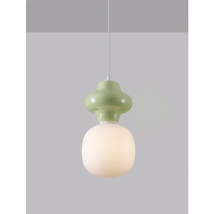 CLIO VISILICA LED E14/5W/ZELENA & BIJELA