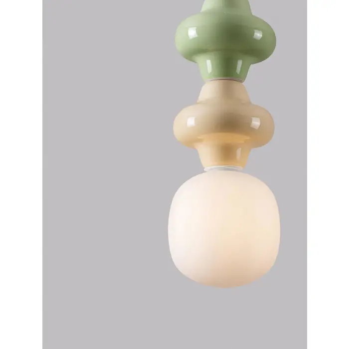 CLIO VISILICA LED E14/5W/ZELENA & ŽUTA & BIJELA