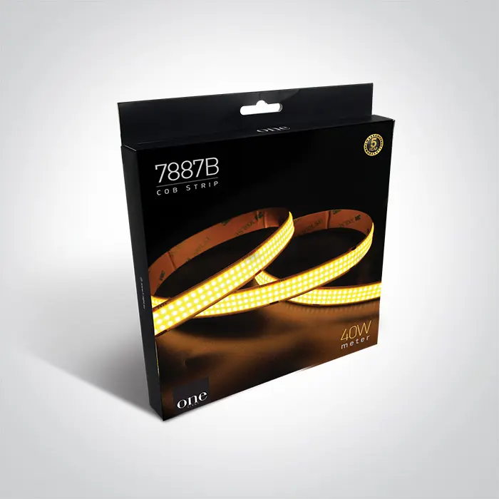 COB FLEKSIBILNA LED TRAKA 24V DC CW 5m 40W/m IP20 4000K