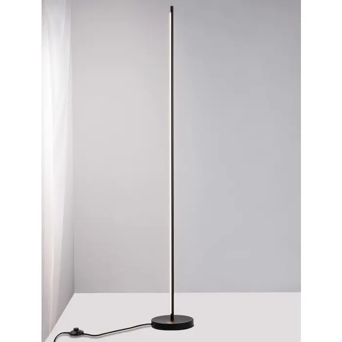 COLBY STAJAĆA LAMPA LED 18W/3000K/1260lm/IP20/CRNA