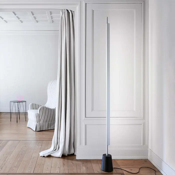 COMPENDIUM D81T2 STAJAĆA LAMPA KOMPLET LED 3000K ALUMINIJ