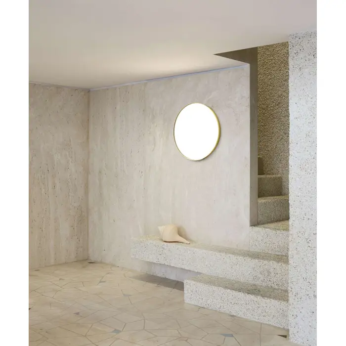 COMPENDIUM LED ZIDNA/STROPNA SVJETILJKA KOMPLET D81P2 3000K MESING