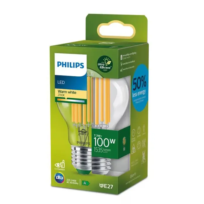 CONSUMER LED ŽARULJA CLA 100WA60 E27 2700K CL UE SRT4
