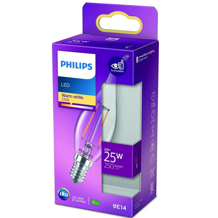 CONSUMER LED ŽARULJA classic 25W BA35 E14 WW CL ND RFSRT4