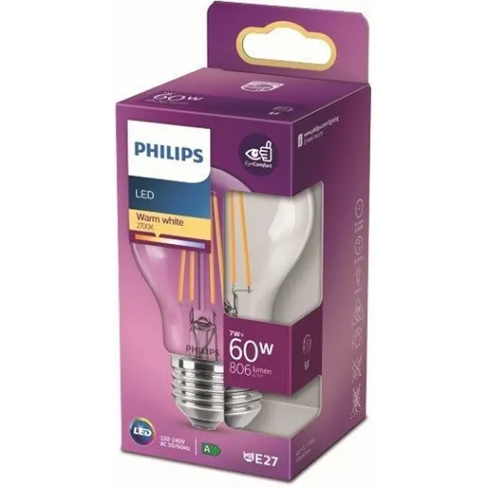 CONSUMER LED ŽARULJA classic 60W A60 E27 WW CL ND RFSRT4