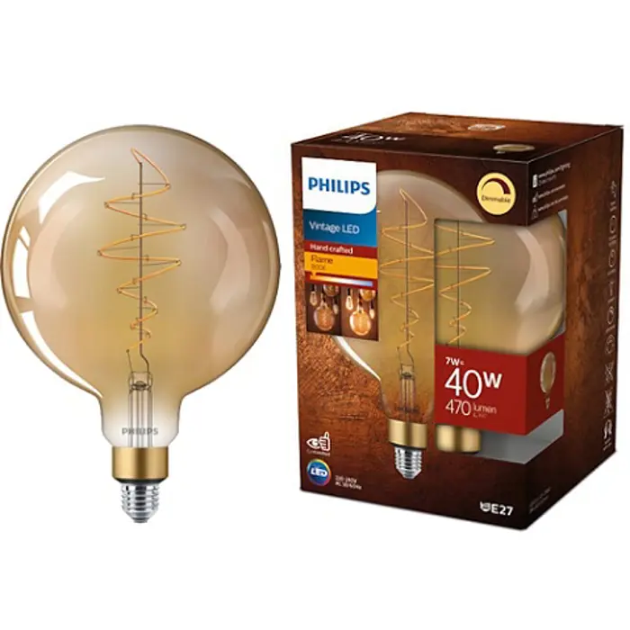 CONSUMER LED ŽARULJA classic-giant 40W E27 G200 GOLD DIM